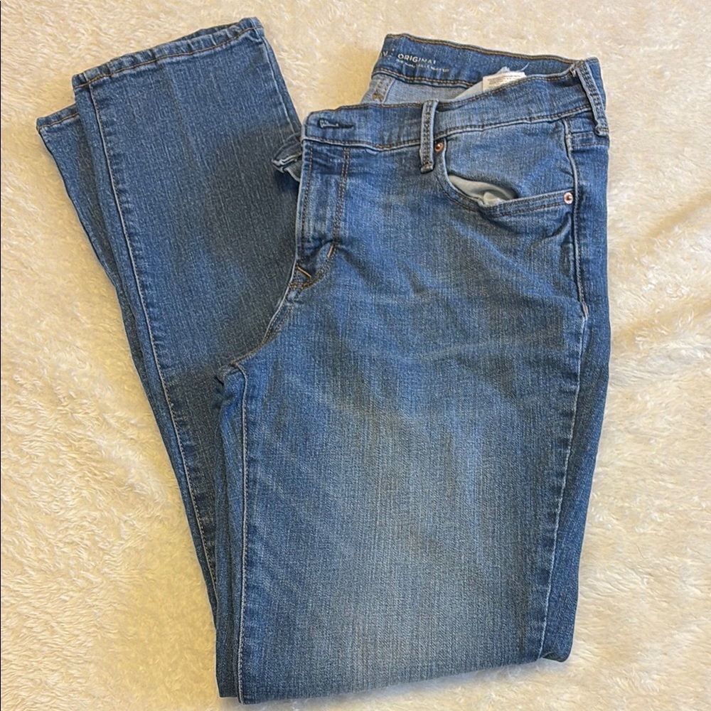 Women’s Old Navy Blue Denim Jeans size 10 Long
